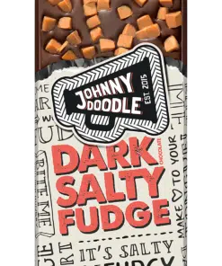 chocolade dark salty fudge