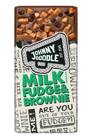Johnny doodle fudge browmie