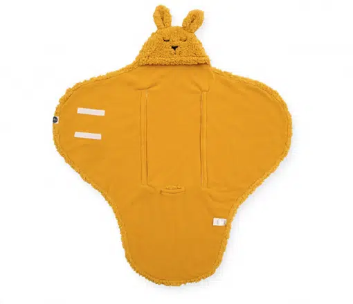 Wikkeldeken Bunny 100x105cm - Mustard