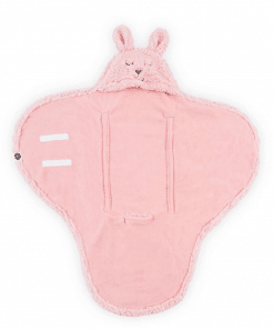 Wikkeldeken Bunny 100x105cm - Pink