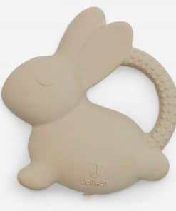 Bijtring Rubber Bunny - Nougat